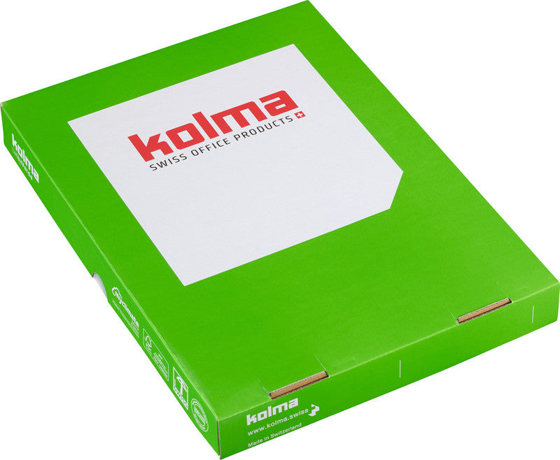 Kolma LineaVerde Sichtmappe A4 – Rot, Kunststoff, 90 µm, 100er-Pack