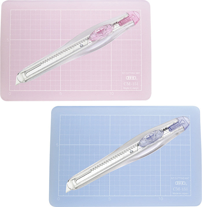 NT Cutter Werkzeugset iA-200 – 100 × 150 mm, Klingenbreite 9 mm, Länge 190 mm, inkl. 1 Klinge, Pink