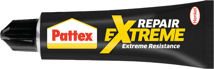 Pattex Reparatur-Set – permanent, transparent, lösemittelfrei, wasserfest, für fast alle Materialien