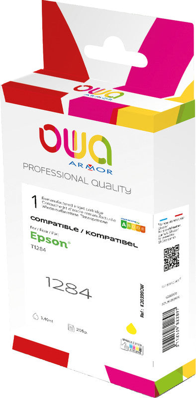 Owa Tintenpatrone T1281, Schwarz, 7 ml