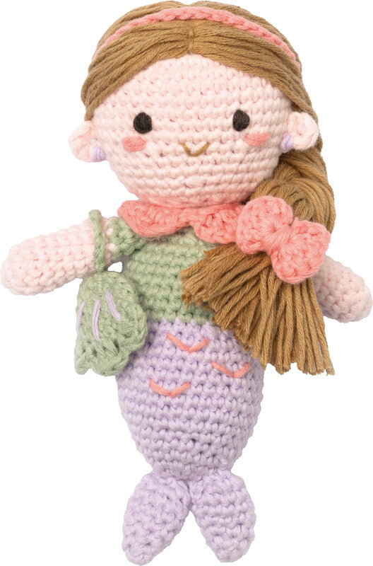 Folia Mini-Häkel-Set Meerjungfrau – 4,6 × 15 cm – mehrfarbig