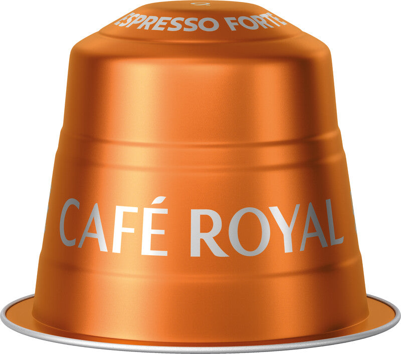 Café Royal Kaffeekapseln Espresso Forte – für Nespresso – Intensität 9 – 100 Kapseln