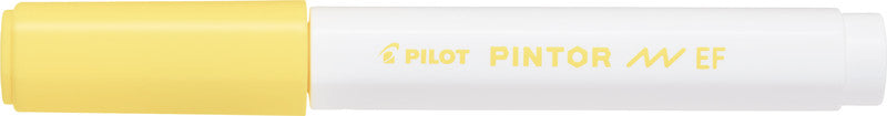 Pilot Pigment-Marker Pintor – Rundspitze 0,5-0,7 mm – Sortiert – 6er-Set – Für dunkle Oberflächen geeignet