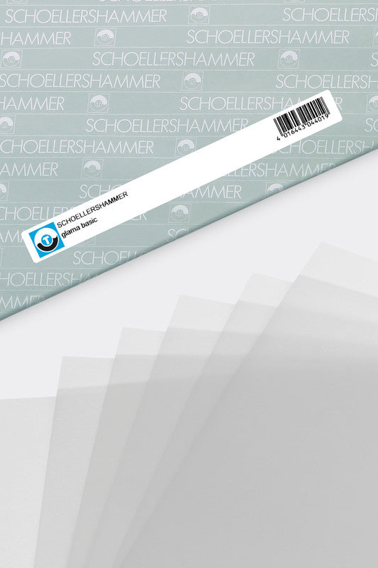 Schoellershammer Transparentpapier – A4, 90–95 g/m², weiss transparent, 250 Bogen