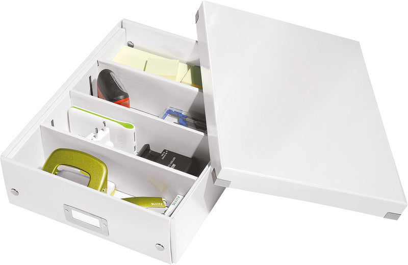 Leitz Aufbewahrungsbox – Weiss, Kunststoff (PP)