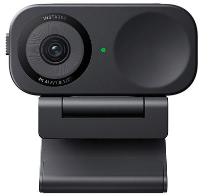 Insta360 Link 2C Webcam – 4K Ultra HD, 60 fps, Autofokus, USB-C, Sichtschutz, HDR – Schwarz
