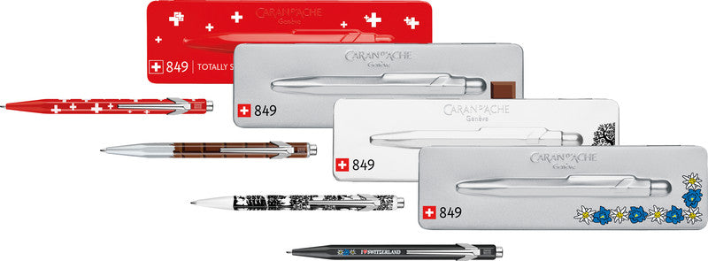 Caran d-Ache Kugelschreiber – mehrfarbig, Aluminium