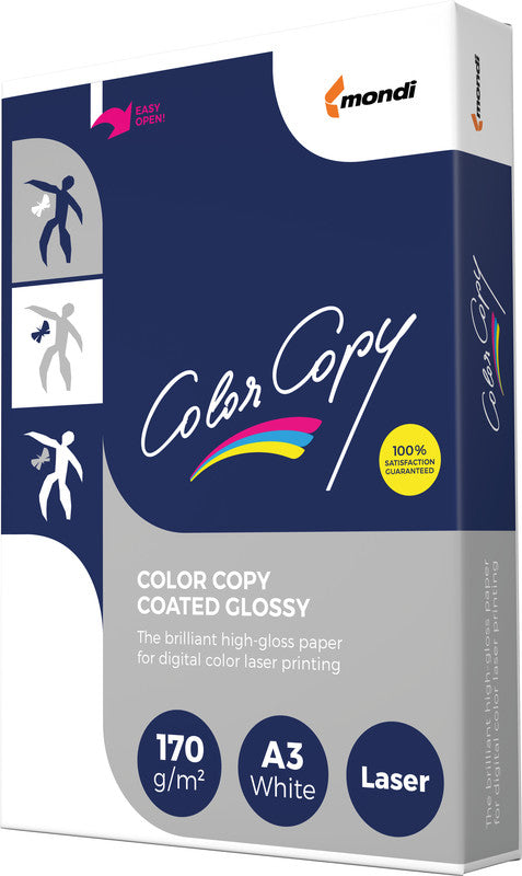 Mondi Kopierpapier – A3, 170 g/m², hochweiss – für Inkjet, Laser, Kopierer – FSC – 250 Blatt