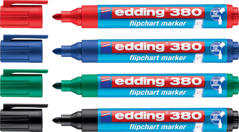 Edding Flipchart-Marker – Rundspitze 1-5 mm – Grün