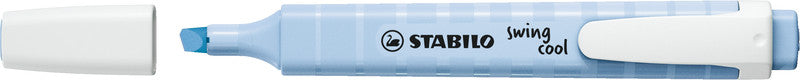 STABILO swing cool Pastell Textmarker – 4er Set, Farben: Korallenrot/Kirschblütenrosa …, Keilspitze 1–4 mm
