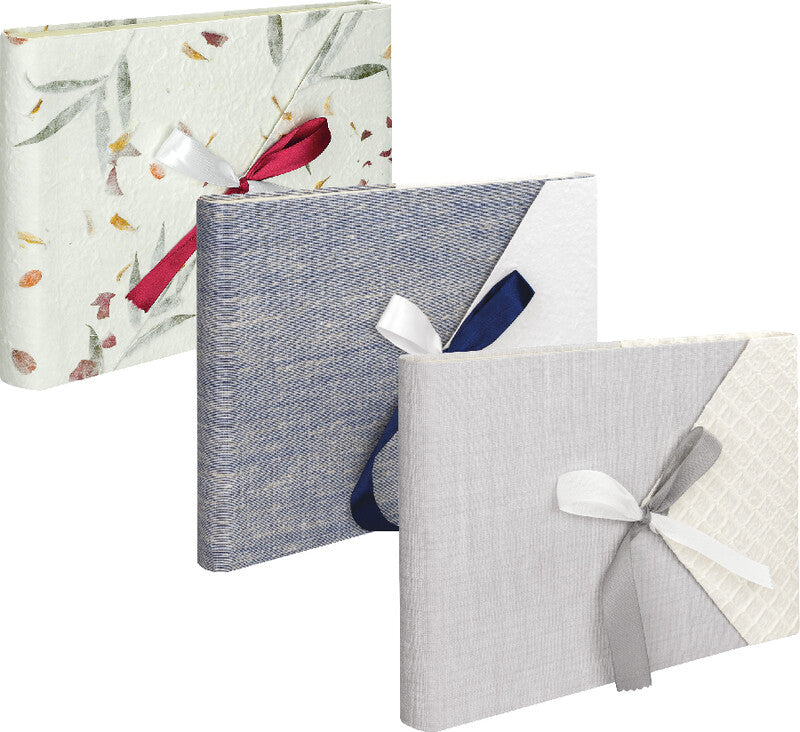 ZEP Gästebuch BUSTA – 60 Seiten – 300 × 240 mm – gebunden, Pergamentpapier, weiss