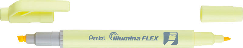 Pentel Illumina Flex Textmarker Gelb – Dual‑Tip