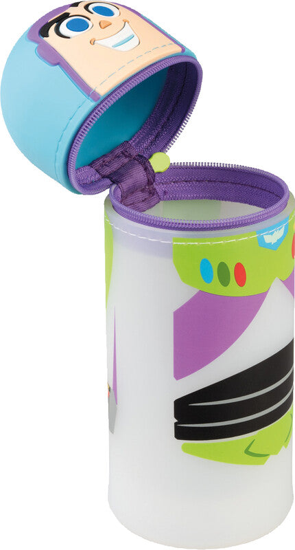 Disney Schlamperetui, Toy Story Buzz, Mehrfarbig, Silikon, 7 × 18 cm
