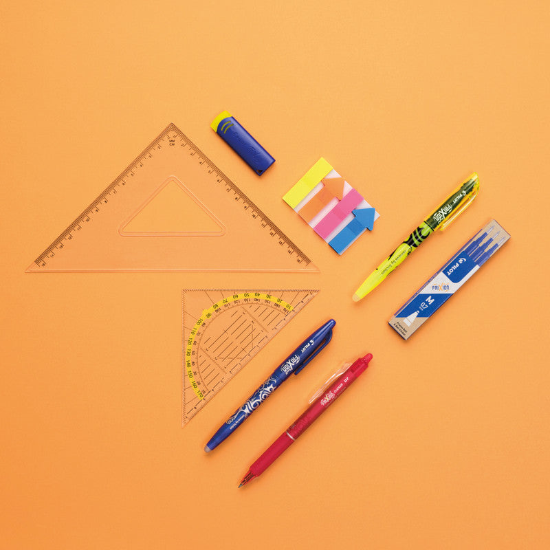 Pilot FriXion Rollerpatronen für Ball, Clicker, LX + 1 weitere – blau, 0,7 mm, löschbar, geruchsarm, 3 Stk.