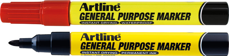 Artline Permanent Marker – rot, 1er