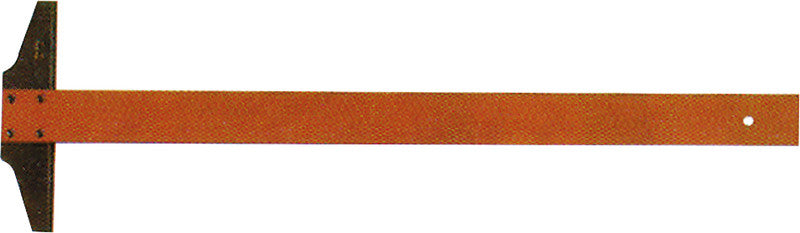Rumold Wandtafel-Lineal 100 cm – Kunststoff, Braun