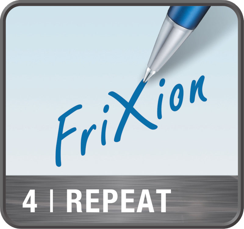 Pilot FriXion Ball LX – Radierbarer Tintenroller, Druckmechanik, 0,7 mm, Blau, für Linkshänder