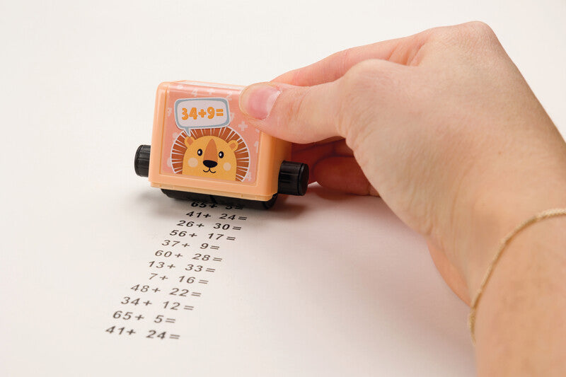 Little dots Stempel – Rechenrally Pinguin – Kunststoff – Abdruck 25 mm – ab 1. Klasse