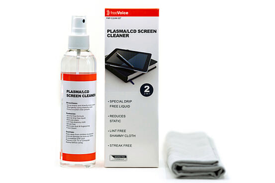 Freevoice Reinigungsspray (Set), inkl. Tuch