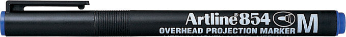 Artline Permanent Marker – sortiert (rot, blau, grün, schwarz, orange, braun), 6er