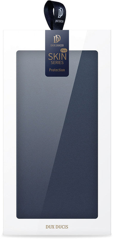 Dux Ducis Booklet-Hülle – für Apple iPhone 12 mini – blau – Kunstleder – mit Kartenfach, Magnetverschluss
