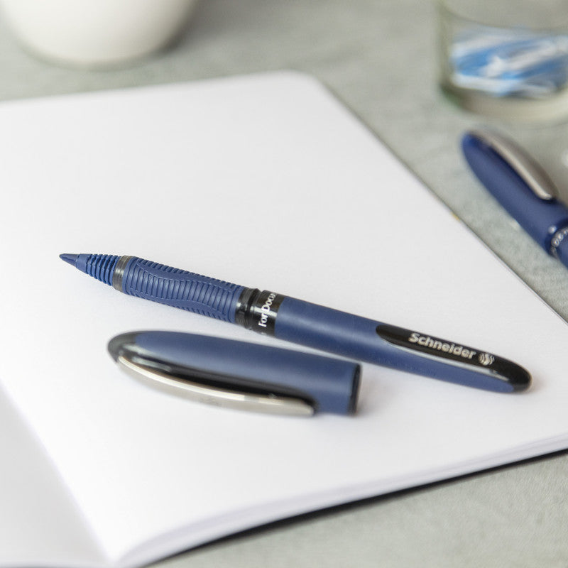 Schneider AG Schneider One Business – Tintenroller, dokumentenecht, mit Kappe, 0,6 mm, schwarz