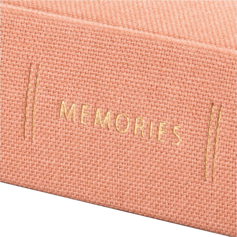 Hama Fotoalbum – für 250 × 250 mm, lachs, Textil