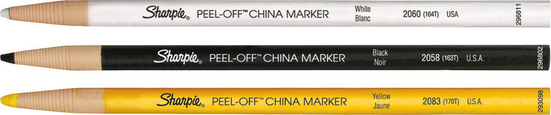 Sharpie Non-Permanent-Marker China Marker – Rundspitze 2 mm – Gelb – Wasservermalbar