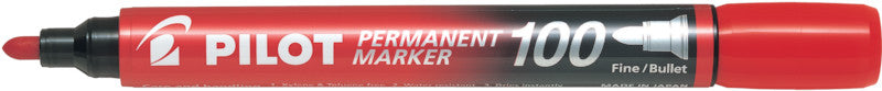 Pilot Permanent Marker – rot