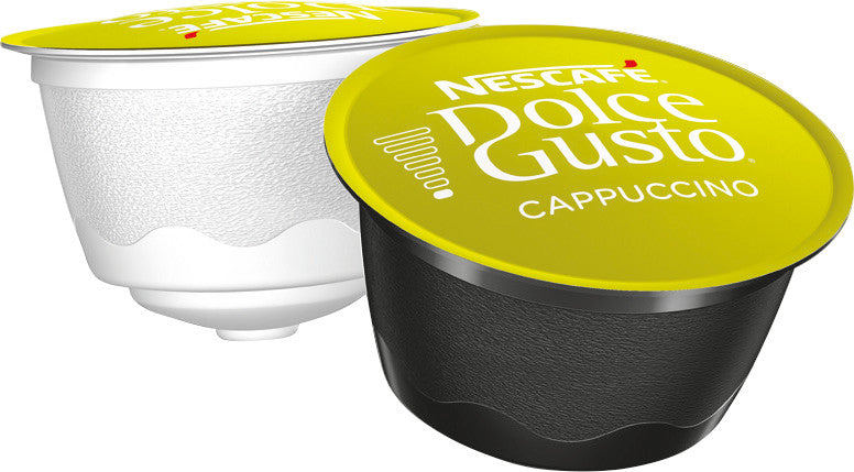 Nescafé Dolce Gusto Kaffeekapseln Cappuccino – für Dolce Gusto – 16 Kapseln