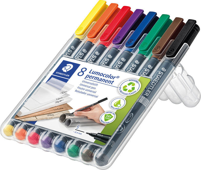 Staedtler Permanent Marker – sortiert, 8er Pack