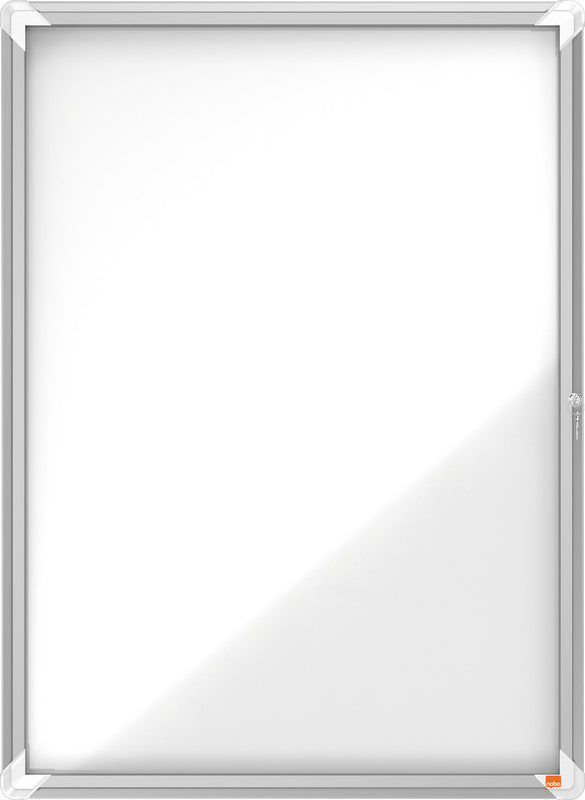 Nobo Schaukasten, 9 × A4 – Metall/Sicherheitsglas, abschliessbar, Aussenbereich, 70,9 × 97 × 4,3 cm