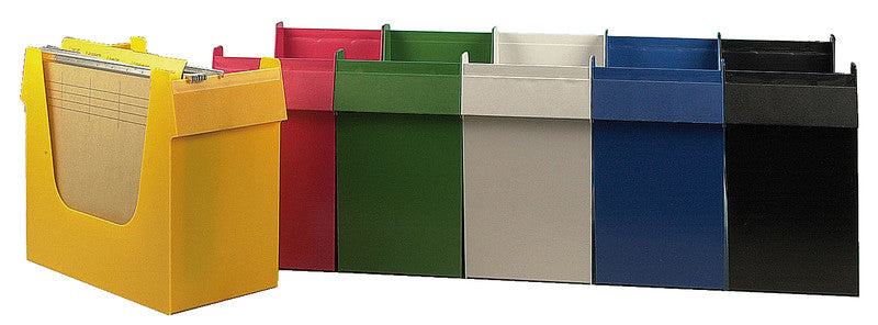 Ornalon Hängemappen-Box A4 – für 15 Hängemappen, 360 × 272 × 162 mm, grün, Kunststoff