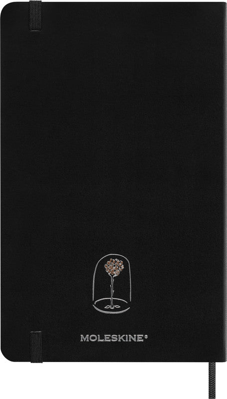 Moleskine Notizbuch Le Petit Prince, 130 × 210 mm, liniert, Leimbindung, Hardcover, 176 Seiten – schwarz