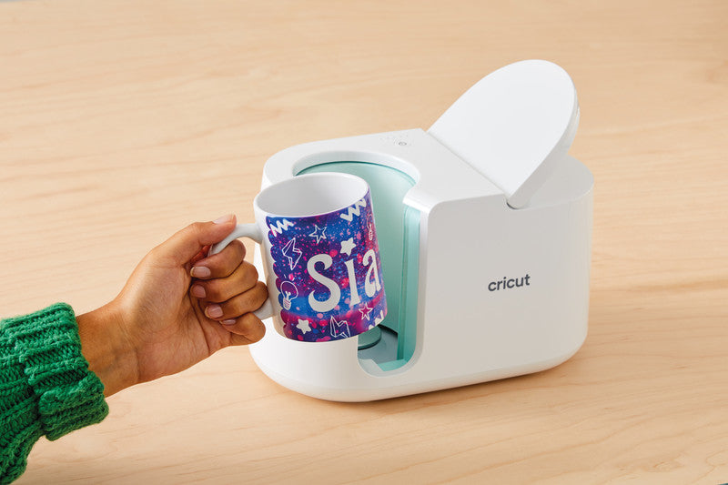 Cricut Tasse – 0,44 l, Keramik, weiss, für Cricut Tassenpresse Mug Press, 6 Stück