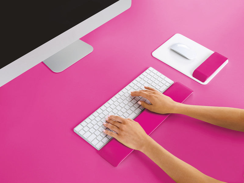 Esselte Tastatur-Handgelenkauflage – Ergo WOW – Pink