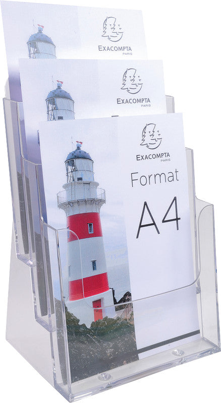 Exacompta Briefkorb – Kunststoff, Transparent, Serie 74158D