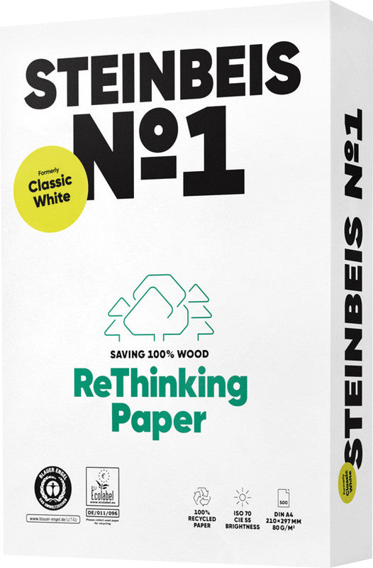 IGEPA Kopierpapier – A4, 80 g/m², weiss – für Inkjet/Laser/Kopierer – FSC – 500 Blatt