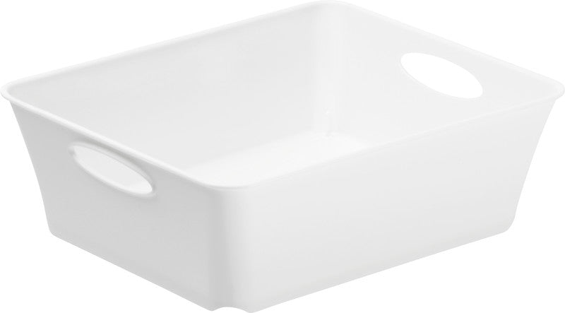 Rotho Aufbewahrungsbox Living – für C6-Format – 151 × 60 × 186 mm