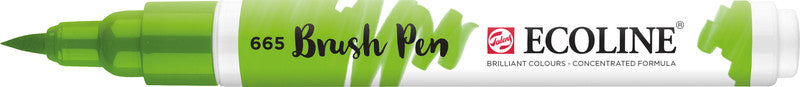 Talens Ecoline Brush Pen – Pinselspitze – Frühlingsgrün – wasservermalbar