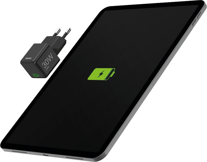Hama Ladegerät – 30 W, 1× USB-C, PD, QC