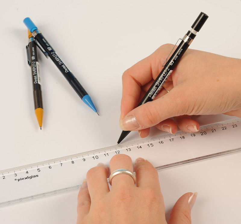 Pentel Sharplet-2 Druckbleistift – 0,5 mm, hellblau, mit Radierer