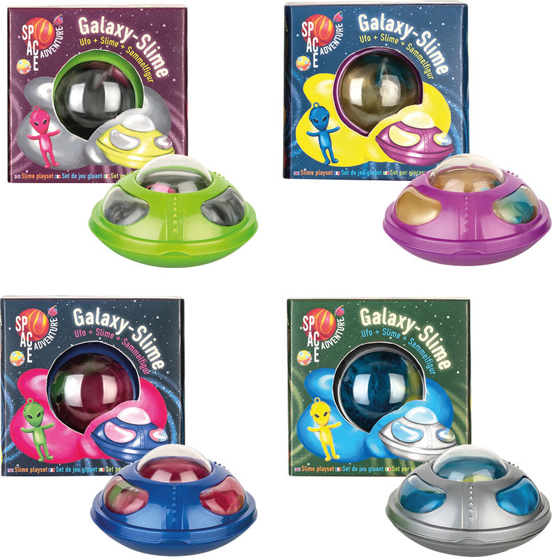 Trendhaus Schleim Alien, Ufo – 75 g, 7,5 × 4 × 7,5 cm