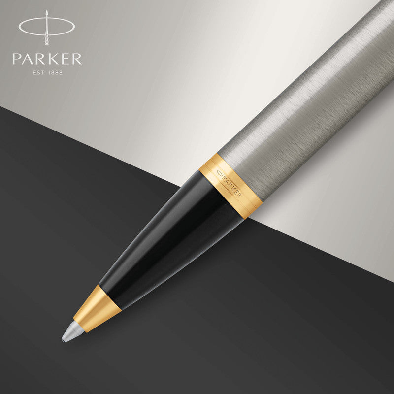 Parker Kugelschreiber – Grau, Seidenmatt, Metall