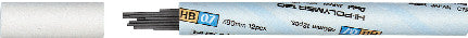 Pentel Bleistiftminen Hi-Polymer 120 – Graphit, 0,7 mm, H, 12 Stk.