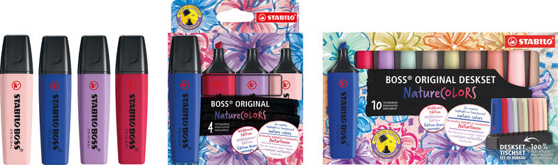 STABILO BOSS Original Textmarker Ultramarin – Keilspitze, 2–5 mm