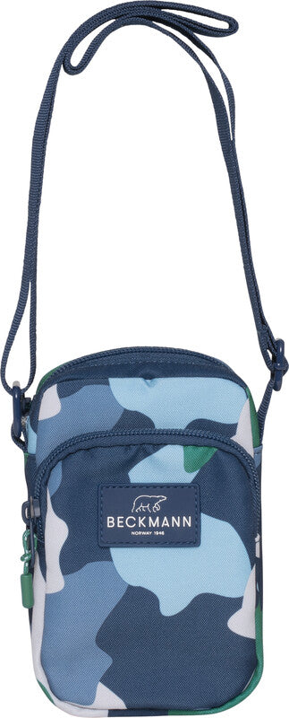 Beckmann Umhängetasche – Motiv Color Camo, 11 × 17 × 5 cm, Polyester (PES)