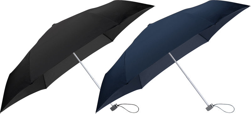 Samsonite Taschenschirm Rain Pro – manuell – Ø 97 cm, L 24 cm – schwarz – windfest – Kunststoff/Metall