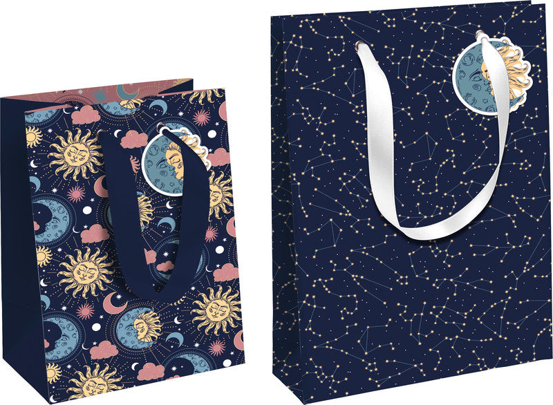 Clairefontaine Tragetasche Astral – Weihnachten – gestrichenes Papier, 265 × 330 × 140 mm – 1 Stk.
