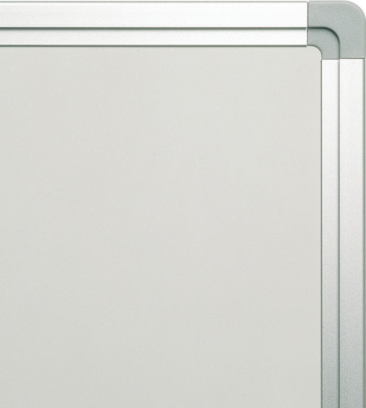 BEREC Whiteboard – 200 × 120 cm, Emaille, magnetisch, Aluminiumrahmen, Wandmontage